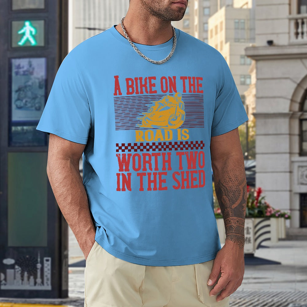 Worth Two In The Shed Men's T-shirt 100% Cotton