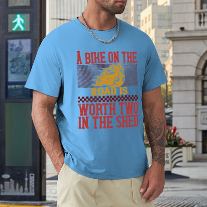 Worth Two In The Shed Men's T-shirt 100% Cotton