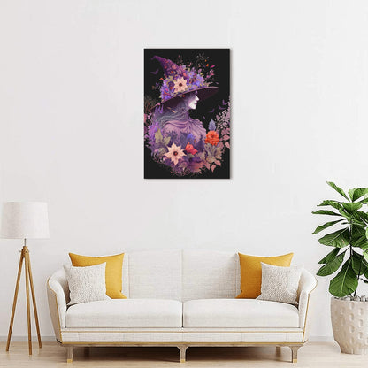 Witch Frame Canvas Print