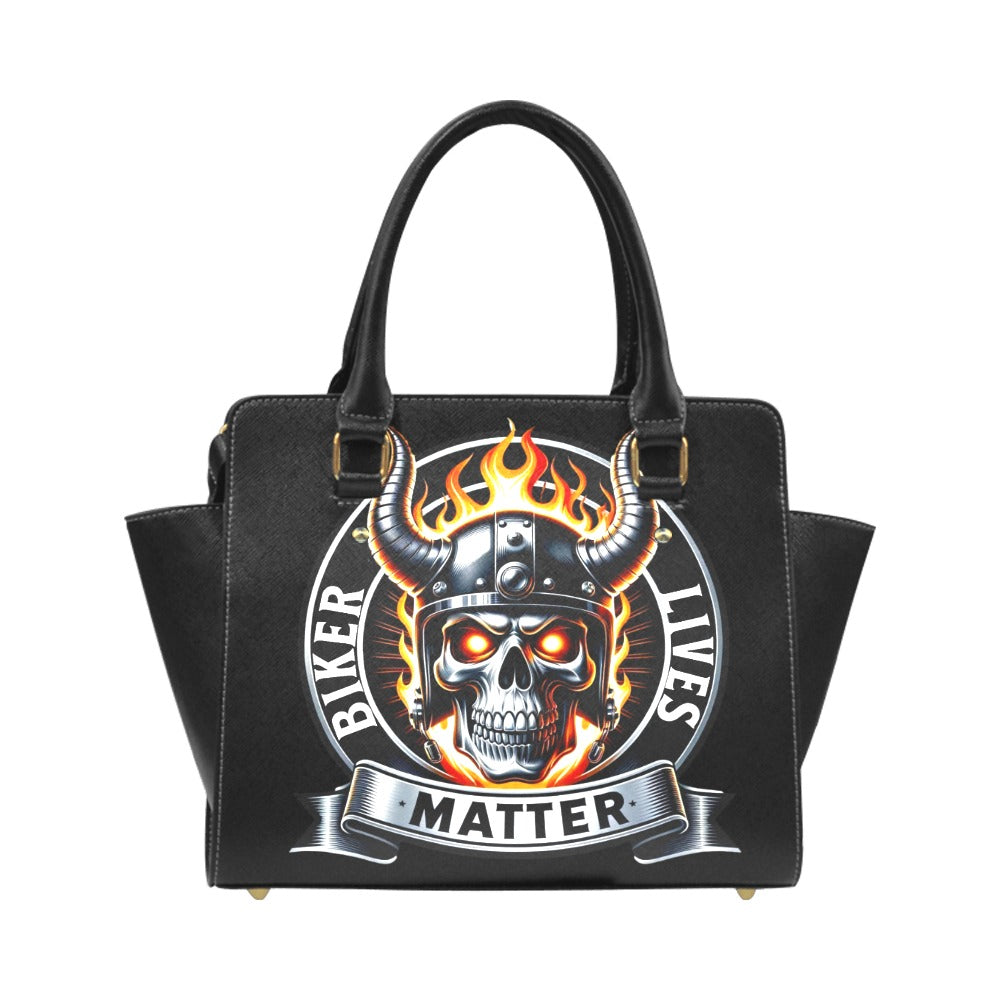 Biker Lives Matter Classic Shoulder Handbag