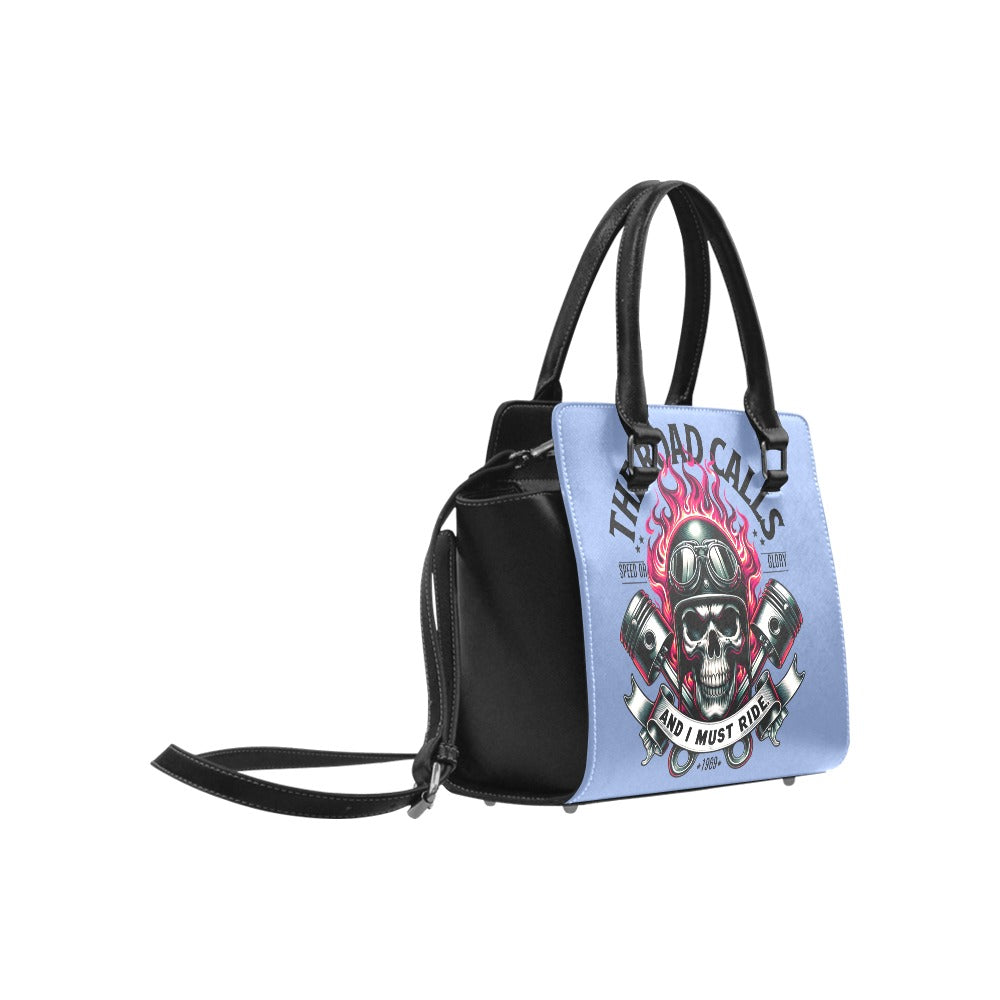 The Road Calls And I Must Ride Classic Shoulder Handbag