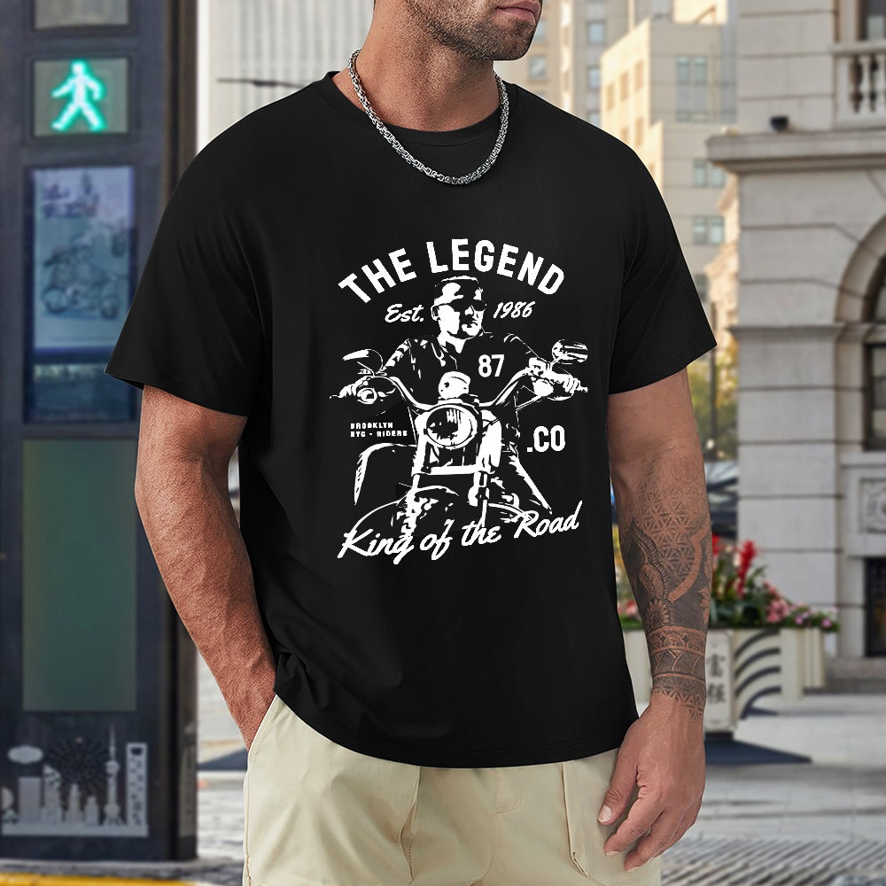 The Legend King Of The Road Men's T-shirt 100% Cotton