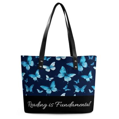 Reading is Fundamental Leather Ladys Handbag