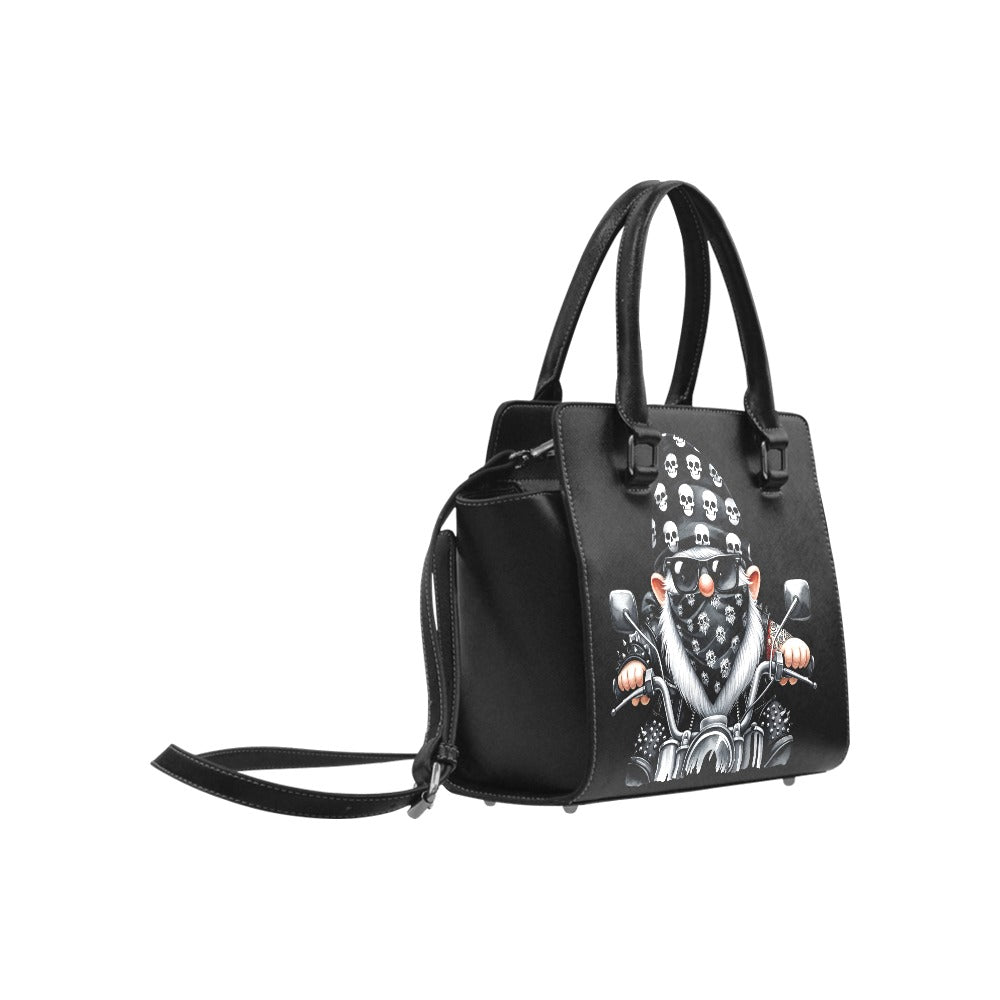 Biker Gnome Classic Shoulder Handbag