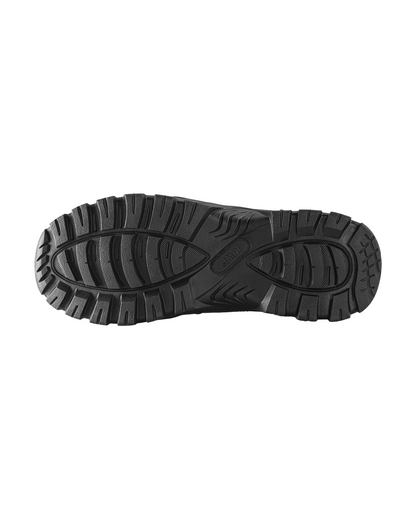 Kiwi Rugged Black Action Leather 7" Zipped Water Resistant Tactical Boots [R62300]