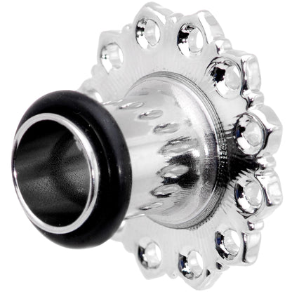 Blue Glitter Inlay Tree of Life Single Flare Plug Set 6mm to 20mm