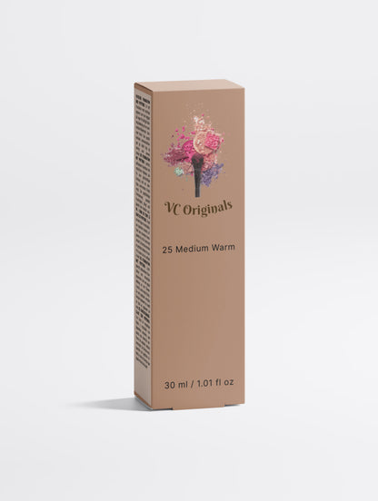 Foundation with Peptides,  25 Medium Warm