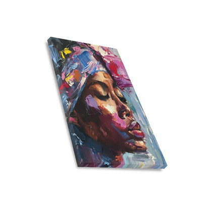 African Collection Canvas Print