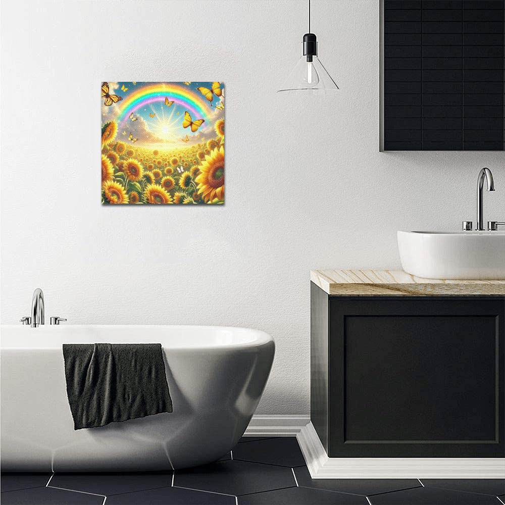 Sunflower Dreams Frame Canvas Print - Number 1