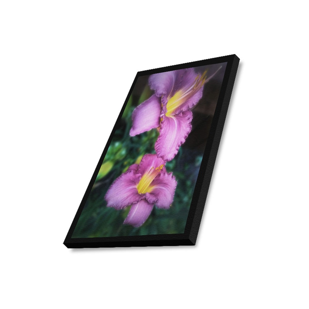 Floral Framed Canvas Print