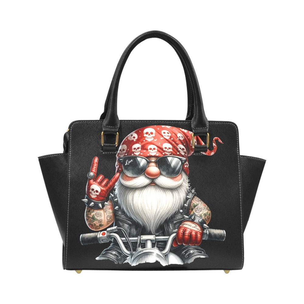 Biker Gnome Classic Shoulder Handbag