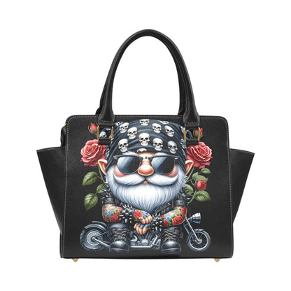 Biker Gnome Classic Shoulder Handbag