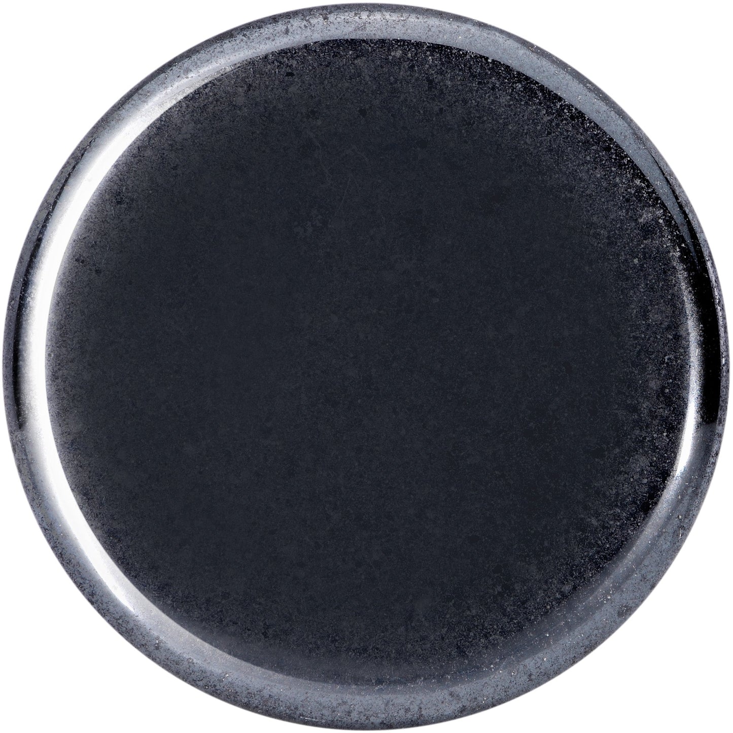 Natural Black Hematite Stone Saddle Plug Set