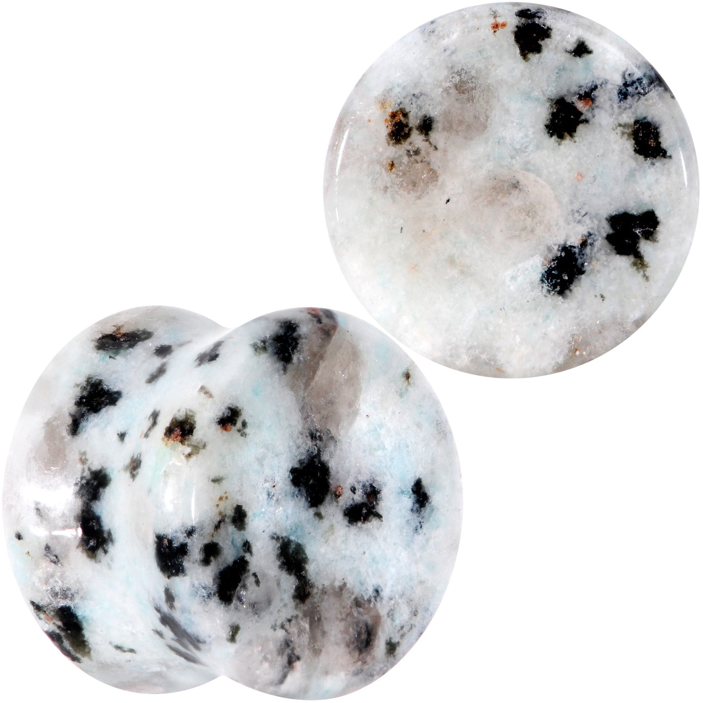 Natural Tianshan Jade Stone Saddle Plug Set