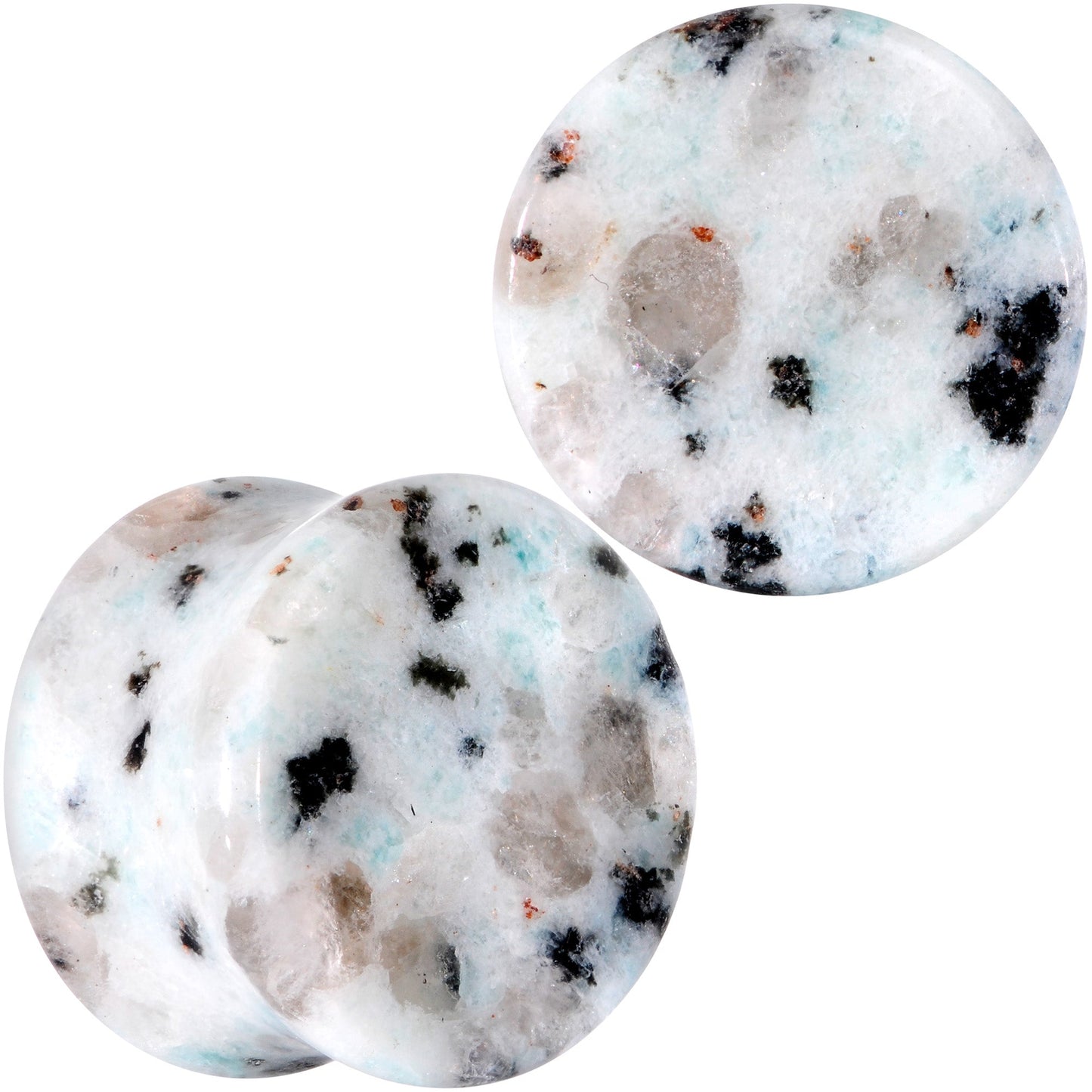 Natural Tianshan Jade Stone Saddle Plug Set