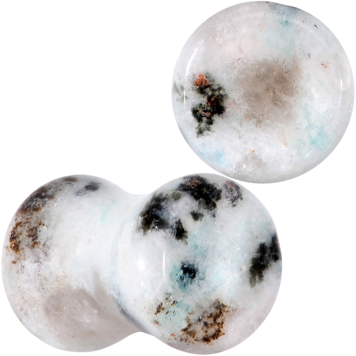 Natural Tianshan Jade Stone Saddle Plug Set