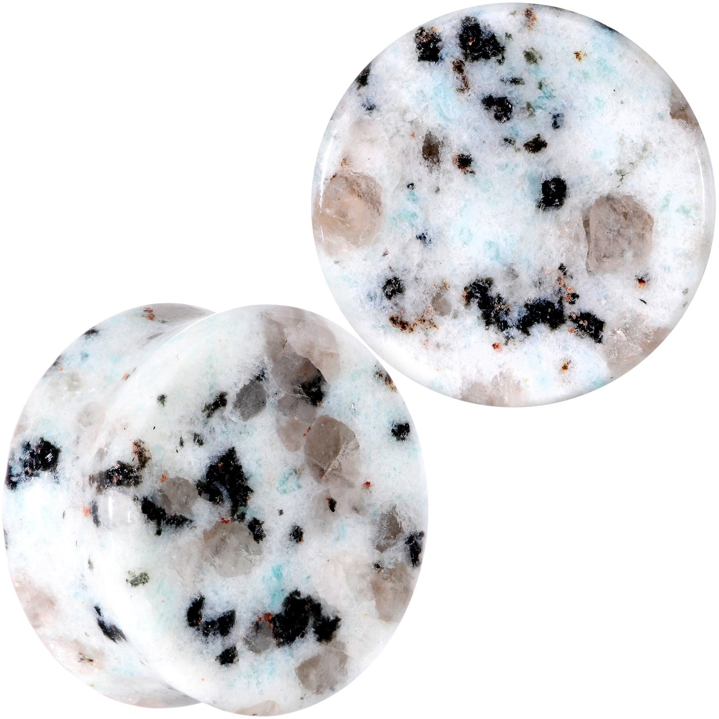 Natural Tianshan Jade Stone Saddle Plug Set