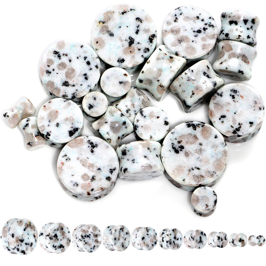 Natural Tianshan Jade Stone Saddle Plug Set