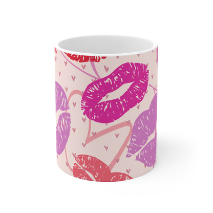 Lips Ceramic Mug 11oz