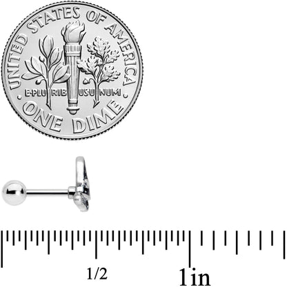 16G 1/4 Broom Witch Hat Halloween Cartilage Tragus Earring