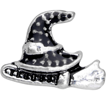16G 5/16 Broom Witch Hat Halloween Labret Monroe Tragus