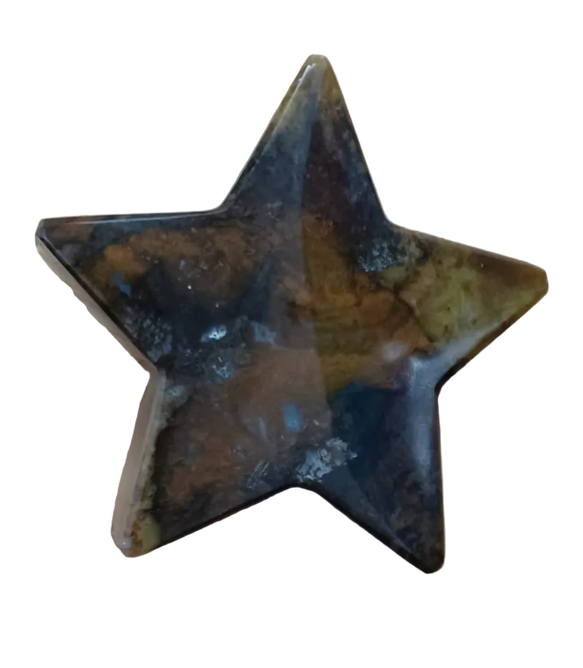 Moss Agate Star