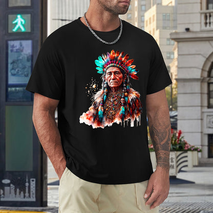 Native Men's T-shirt 100% Cotton
