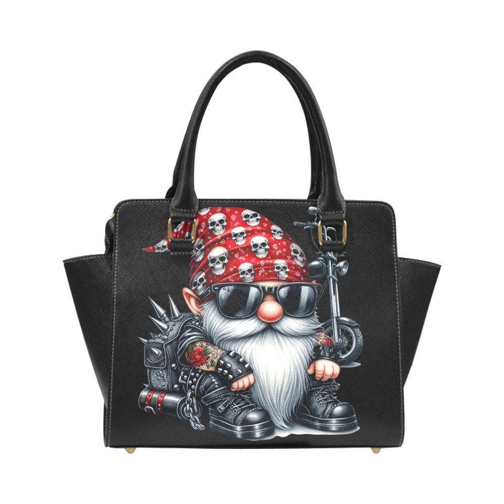 Biker Gnome Classic Shoulder Handbag