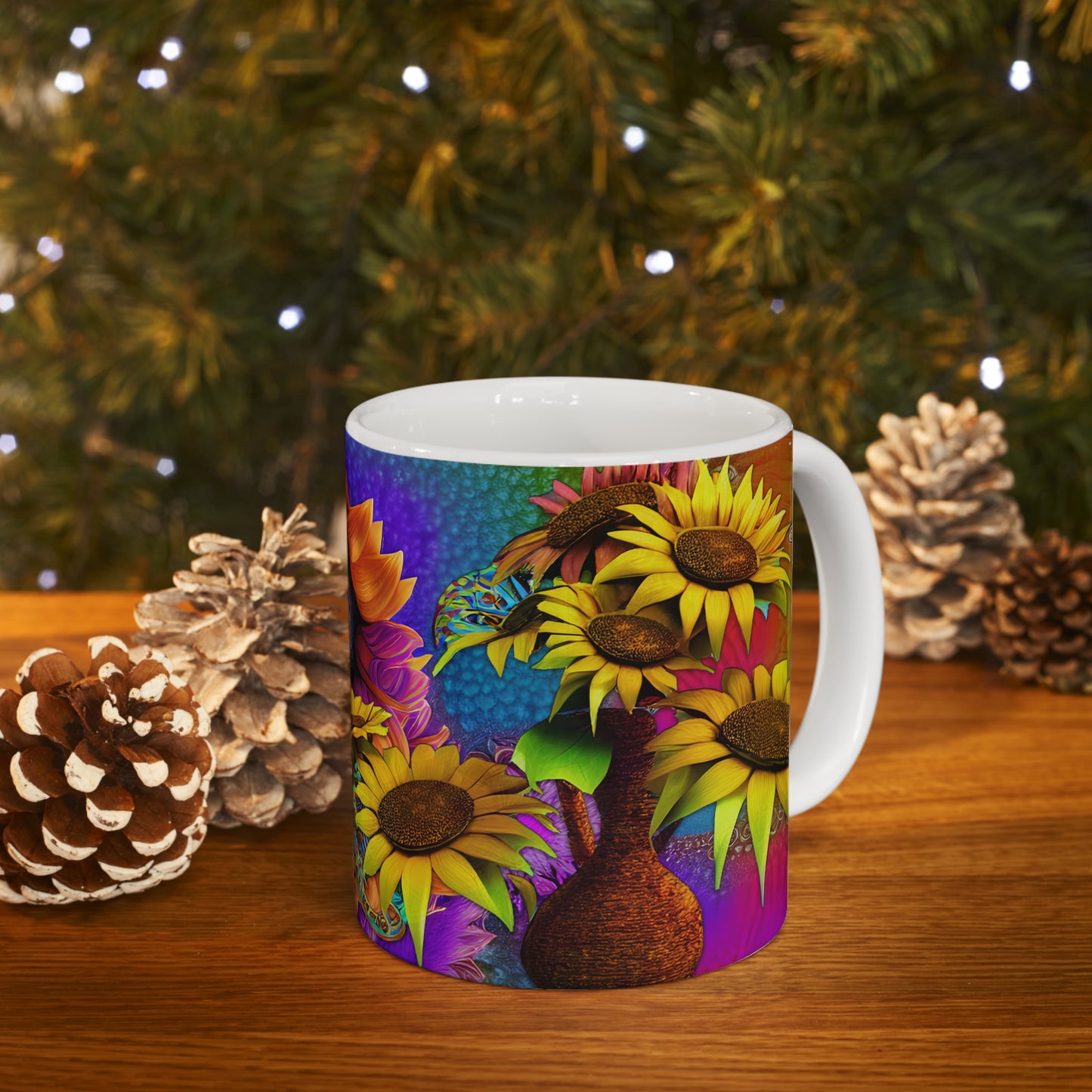 Sunflower Ceramic Mug 11oz