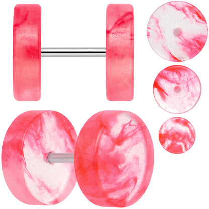 Glow in the Dark Two Tone Cheater Plug Set