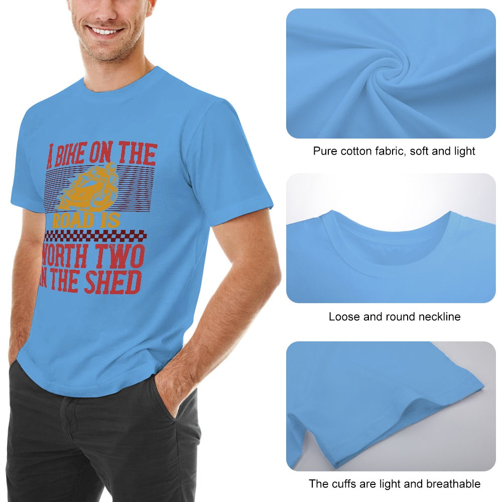 Worth Two In The Shed Men's T-shirt 100% Cotton