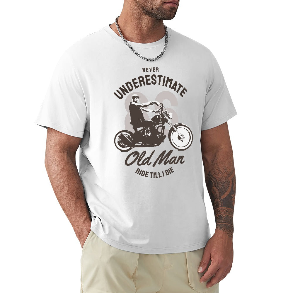 Ride Till I Die Men's T-shirt 100% Cotton