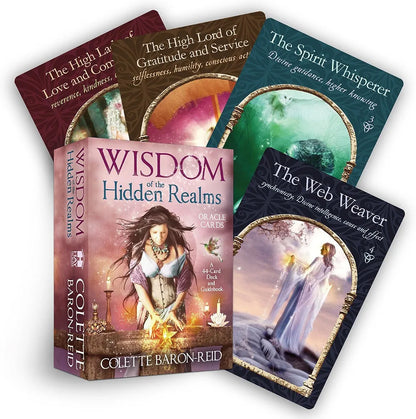 Wisdom of the Hidden Realm Oracle Cards and Guidebook