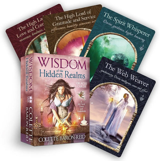Wisdom of the Hidden Realm Oracle Cards and Guidebook