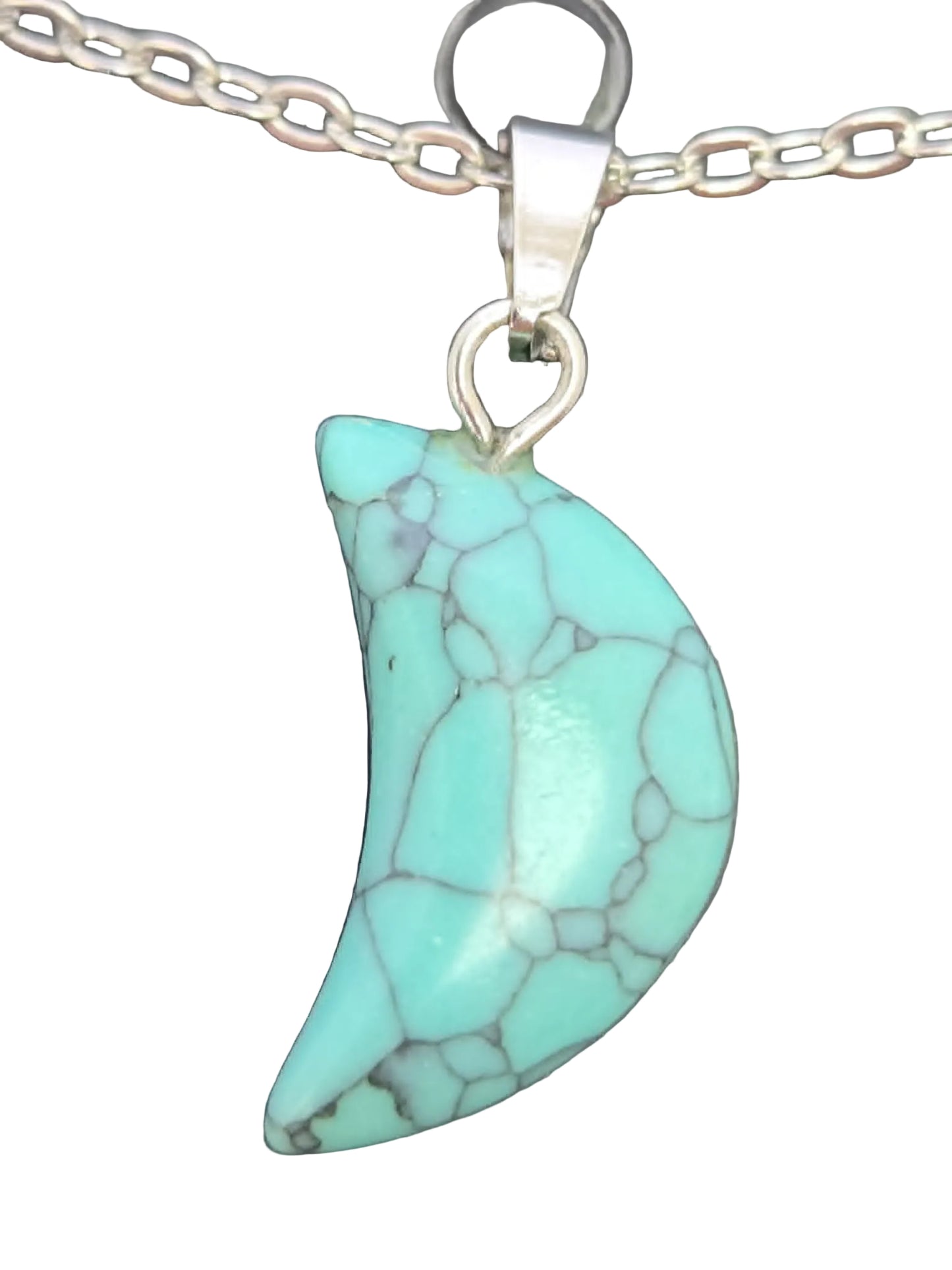 Turquoise Moon Necklace
