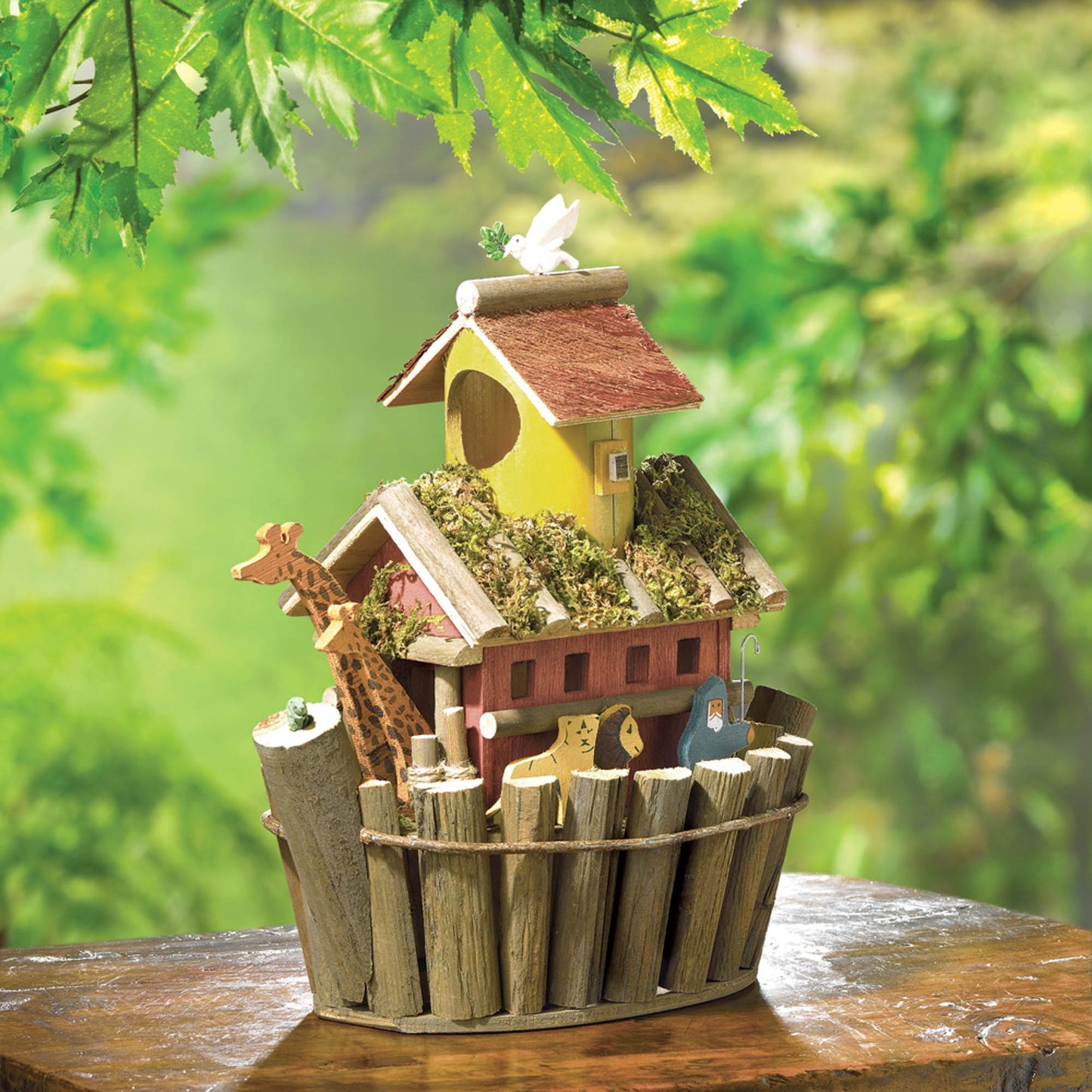 NOAH'S ARK BIRDHOUSE