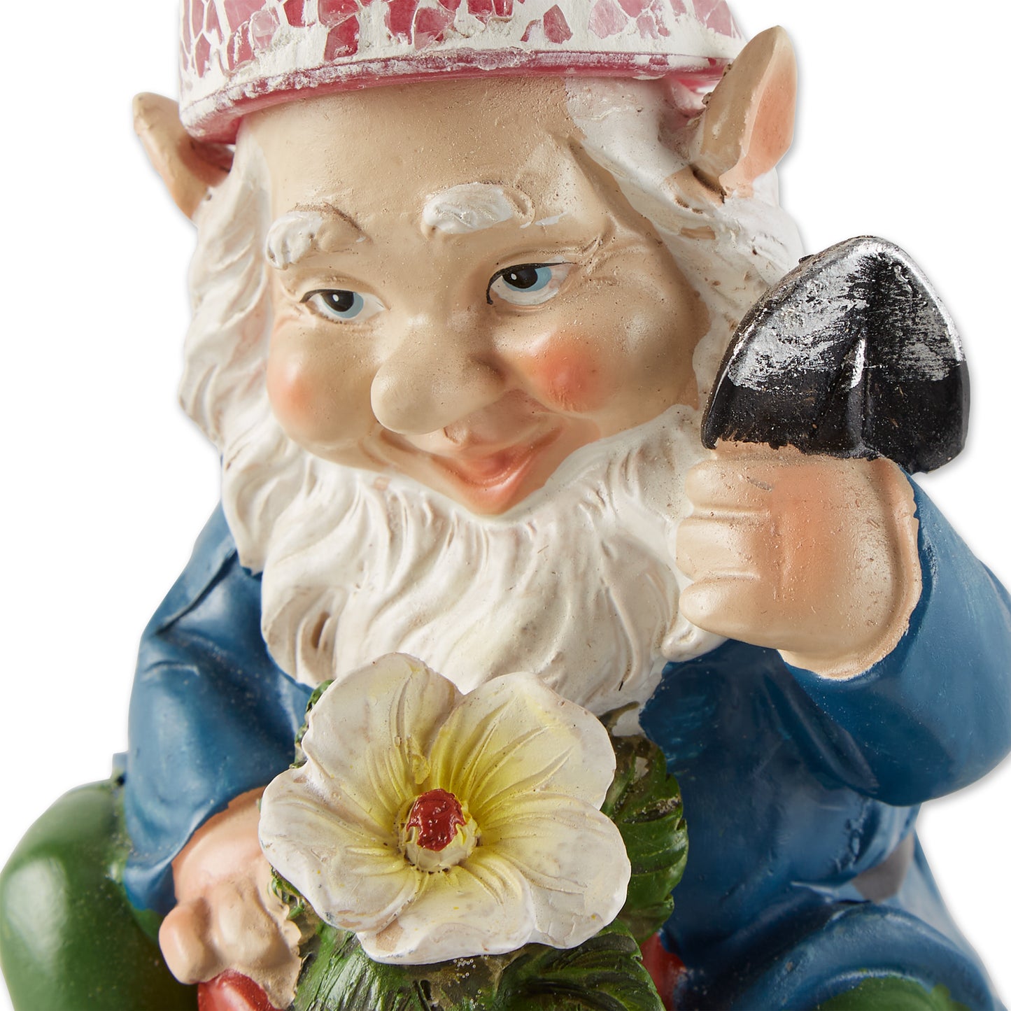 GARDENING GNOME SOLAR STATUE