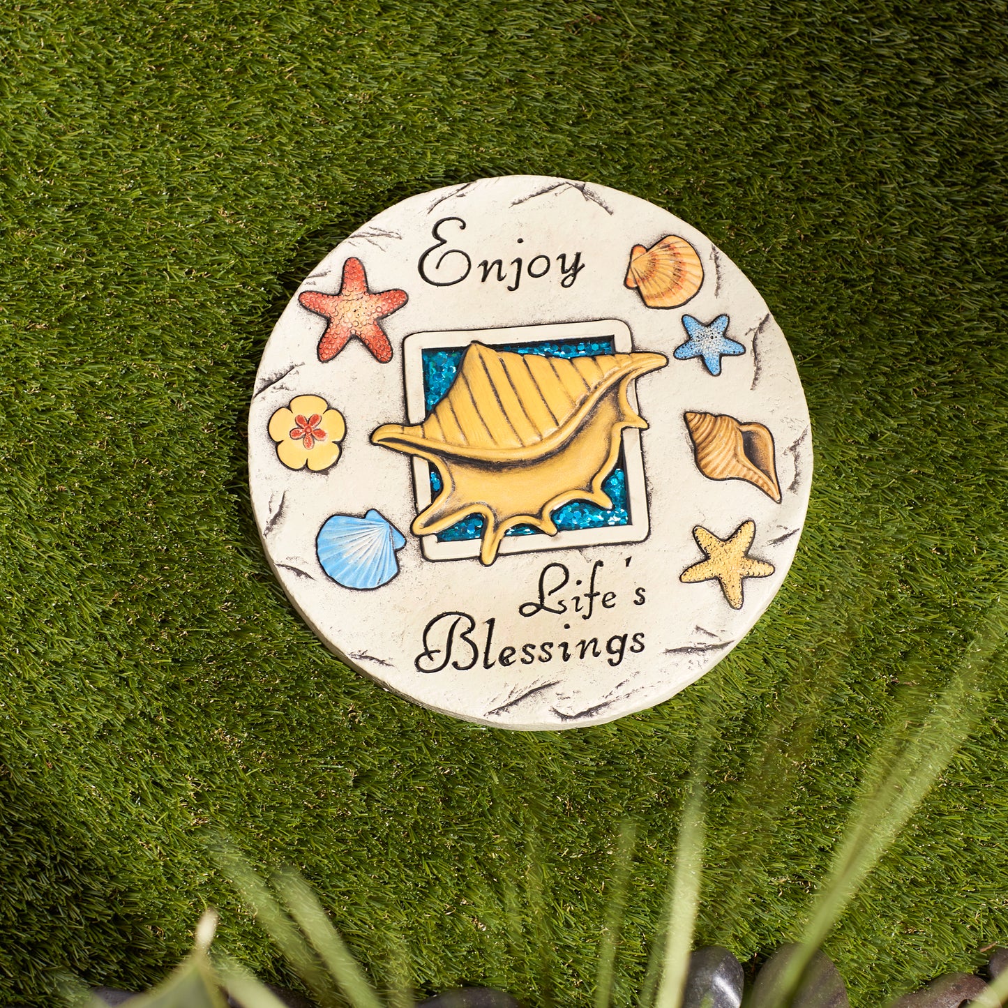 ENJOY LIFE'S BLESSINGS STEPPING STONE
