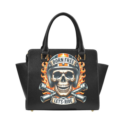 Born Free Lets Ride Classic Shoulder Handbag