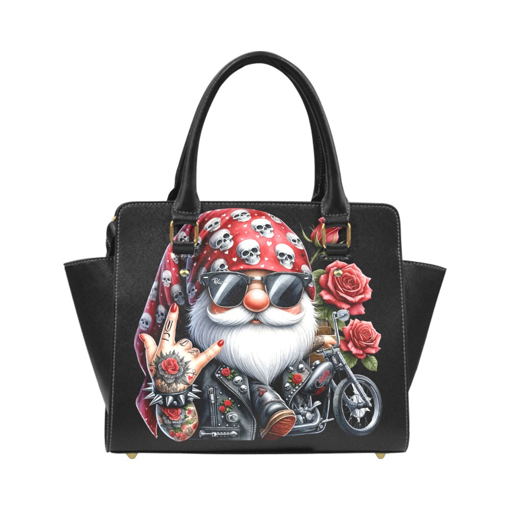 Biker Gnome Classic Shoulder Handbag