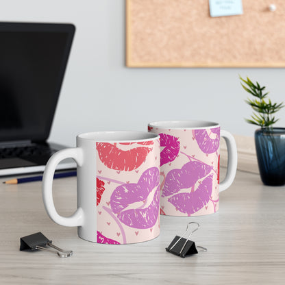 Lips Ceramic Mug 11oz