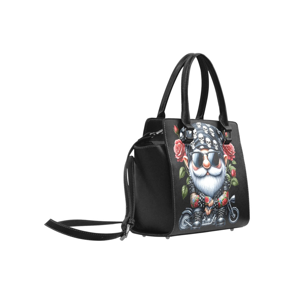 Biker Gnome Classic Shoulder Handbag