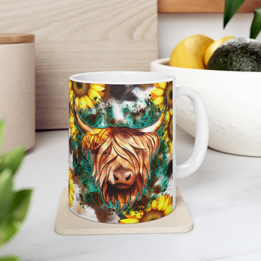 Western Ceramic Mug 11oz