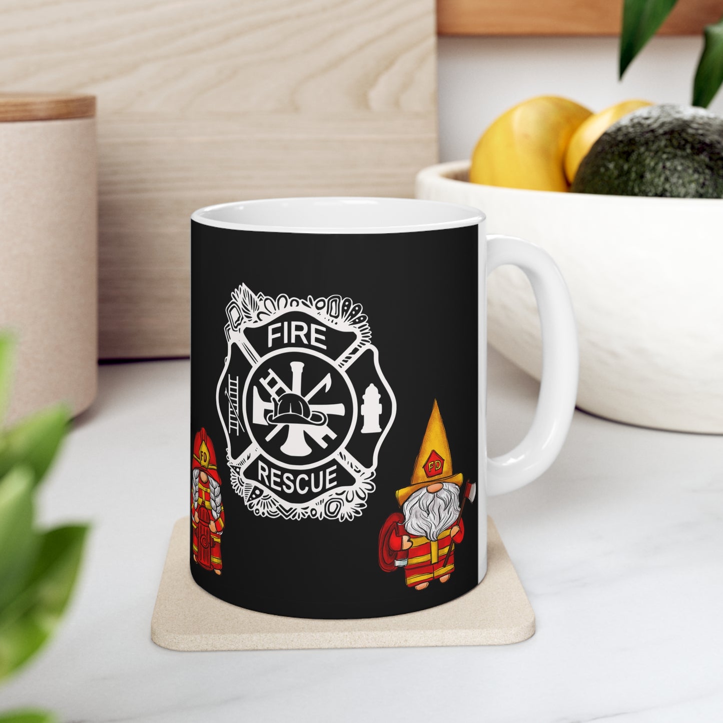 Fire Rescue Ceramic Mug 11oz