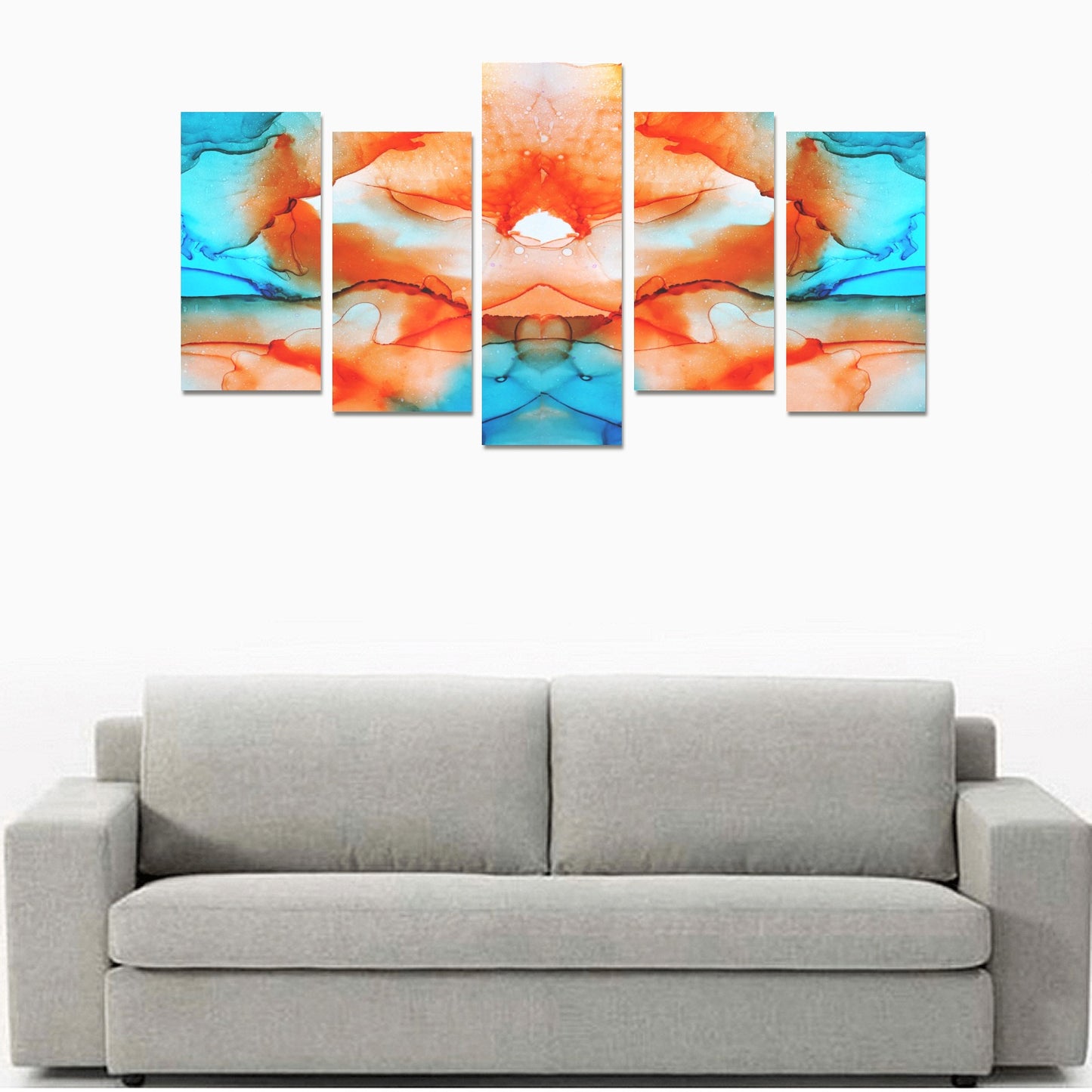 Alcohol Ink Canvas Wall Art Prints