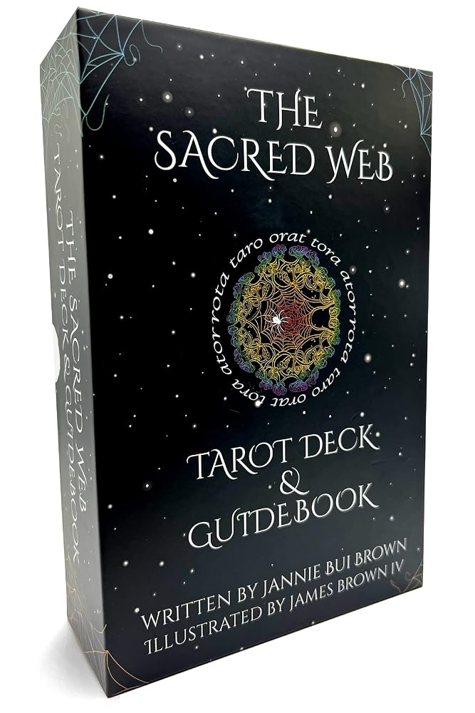 The Sacred Web Tarot cover image