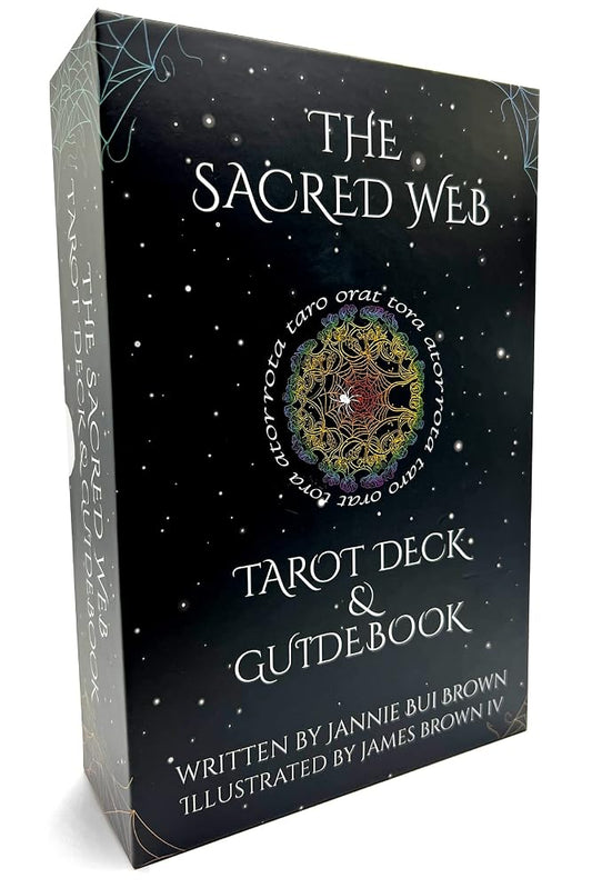 The Sacred Web Tarot cover image