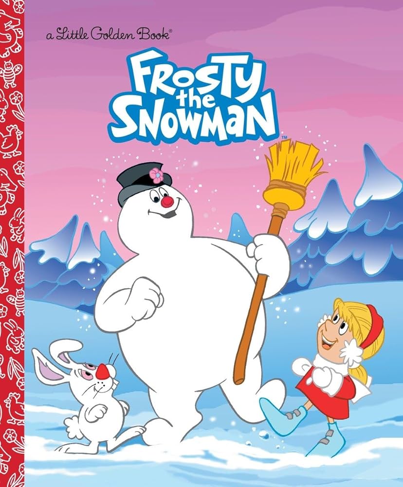 Frosty the Snowman (Frosty the Snowman): A Classic Christmas Book for Kids (Little Golden Book) cover image