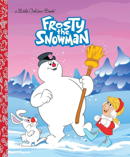 Frosty the Snowman (Frosty the Snowman): A Classic Christmas Book for Kids (Little Golden Book) cover image