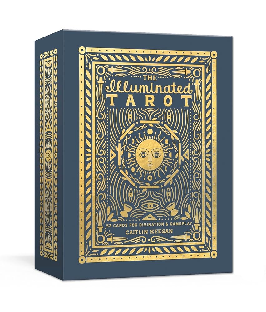 The Illuminated Tarot - Card Games & Gift Giving - The Illuminated Art Series Tarot Cards - Modern Tarot Deck, Cards - Illustrated, Art Series Edition, | 53 Unique Cards for Divination & Gameplay | cover image
